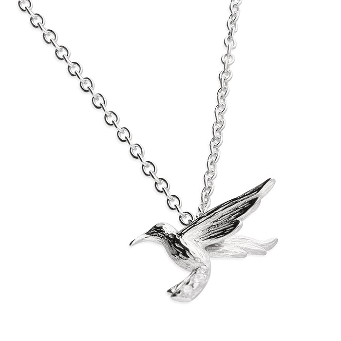 Iris & Miel Sterling Silver Hummingbird Necklace