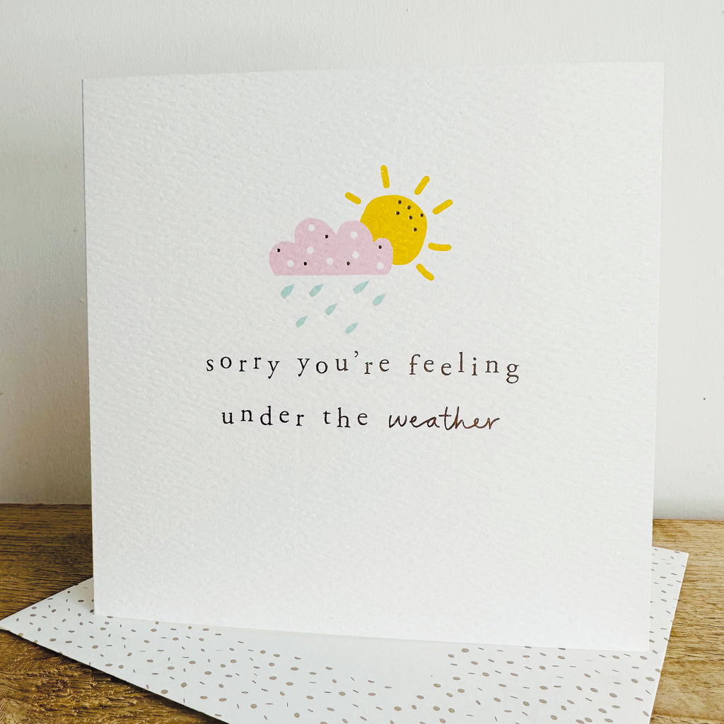 Higgledy Piggledy Under The Weather Card