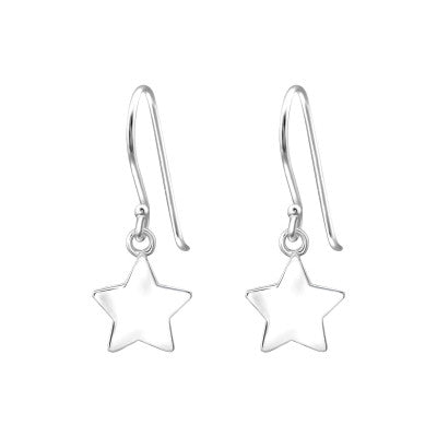 Sterling Silver Star Hook Earrings - More Than Just a Gift | Narborough Hall