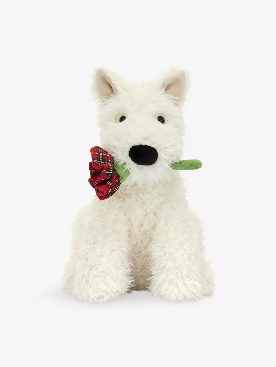 Jellycat Munro Scottie Dog I Love You