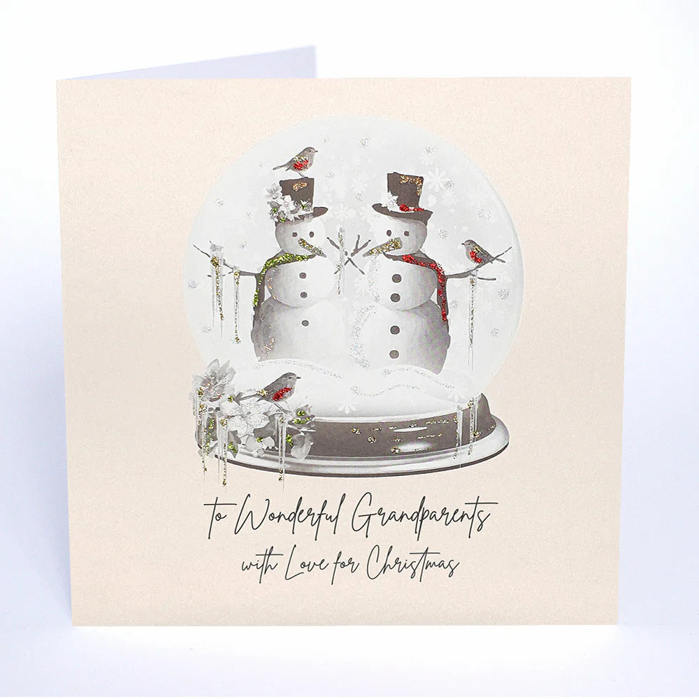 Five Dollar Shake - To Wonderful Grandparents Christmas Card