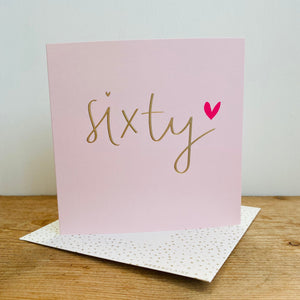 Ink Pot Sixty Card - More Than Just a Gift | Narborough Hall