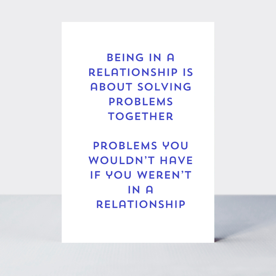 Quip Relationship Problem Solving Card