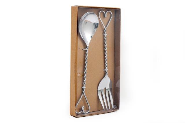 Twist Heart Serving Set