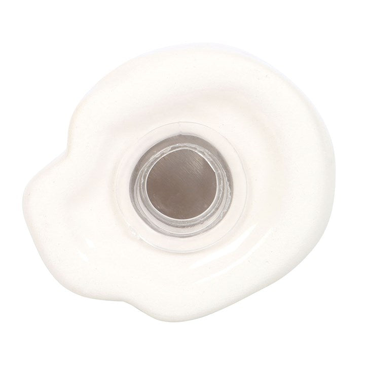 White Cat Salt and Pepper Shakers