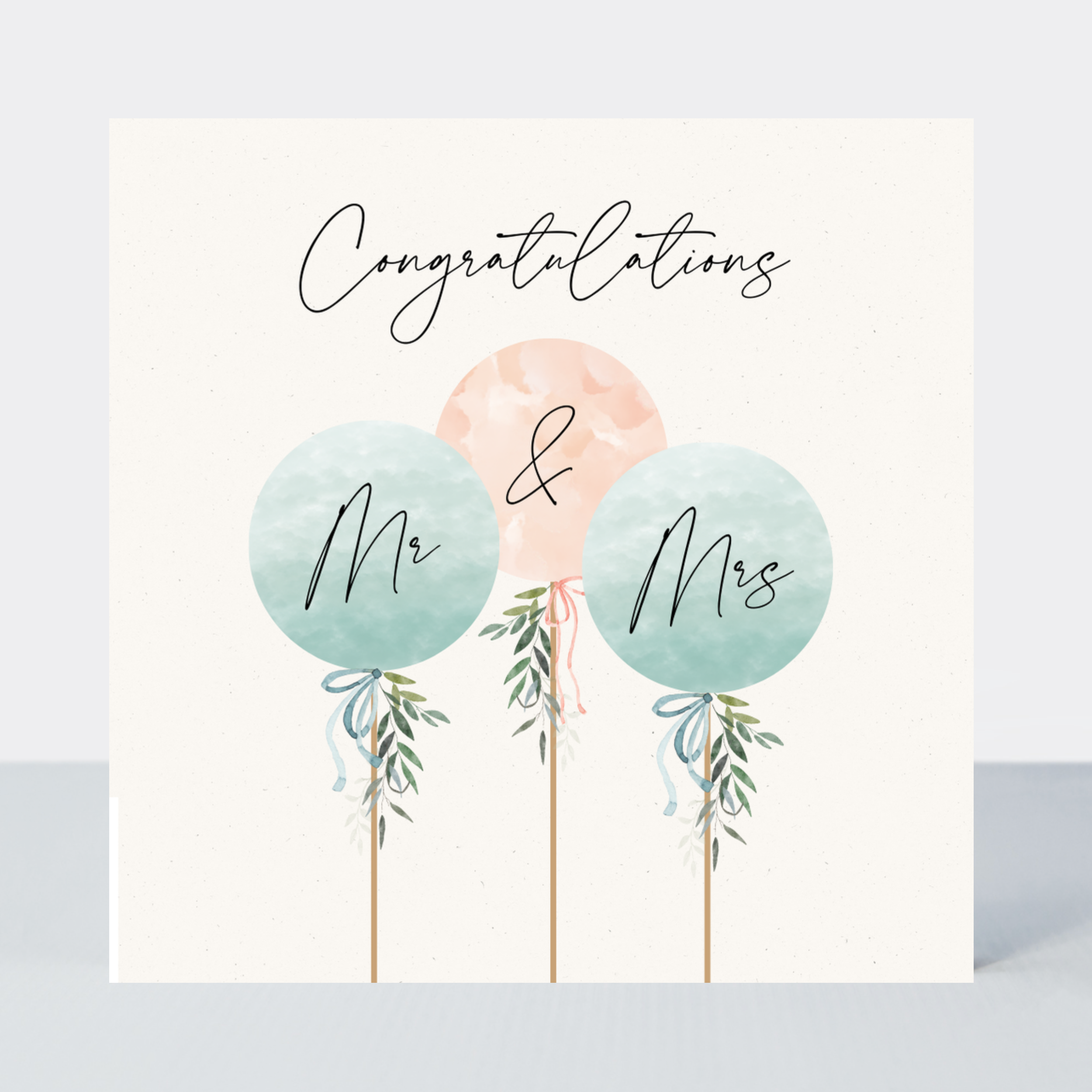 Camille Mr & Mrs Wedding Card