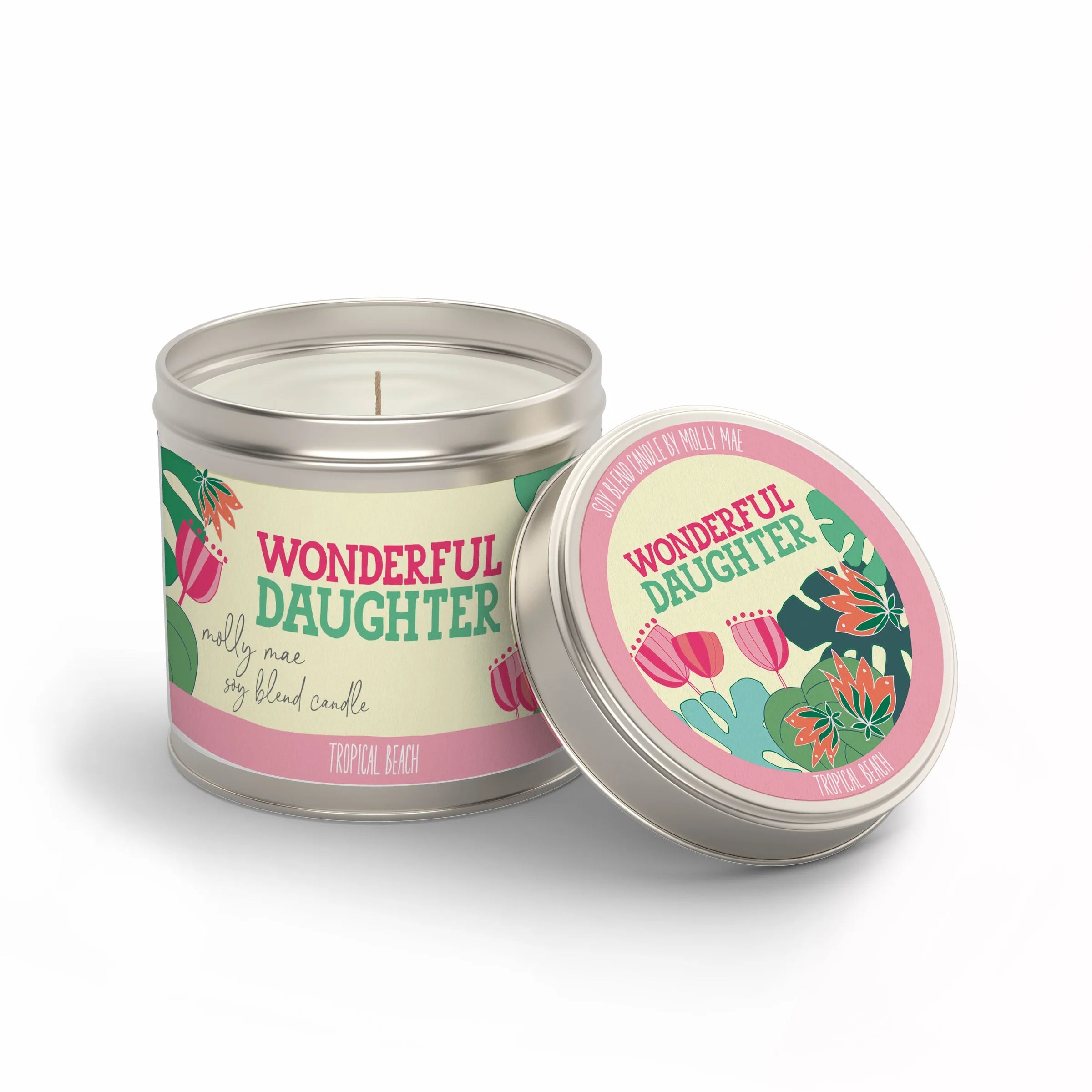 Molly Mae Wonderful Daughter Tropical Beach Candle