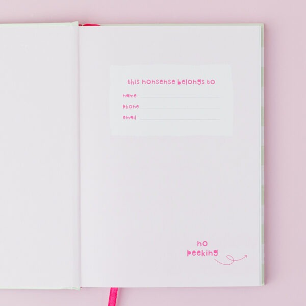 Rosie Made a Thing Never Finish Notebook