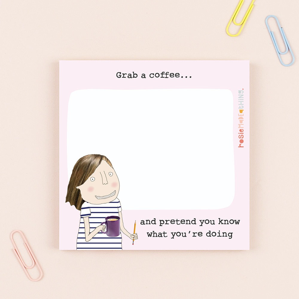 Rosie Made A Thing Pretend Sticky Jots Pad