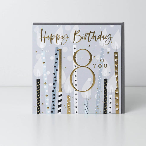 Belly Button Elle 18th Birthday Card