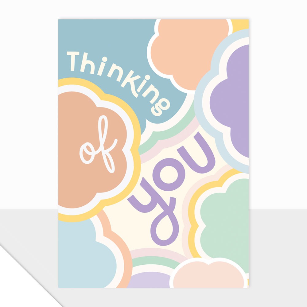 Noted Thinking Of You Clouds Card