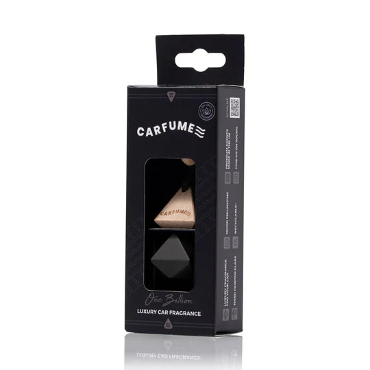 Carfume Car Air Freshener - Frosted Black One Billion