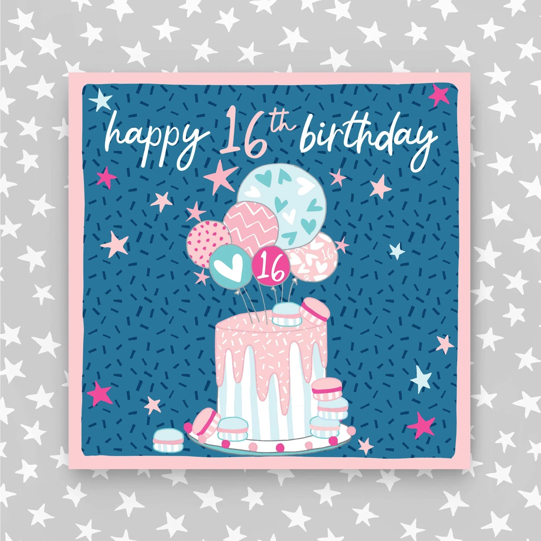 Happy 16th Birthday Girl Card