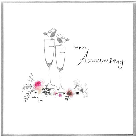 Piccadilly Happy Anniversary Card