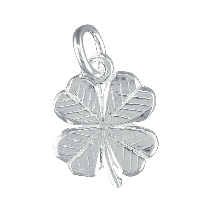 Iris & Miel Sterling Silver Four Leaf Clover Necklace