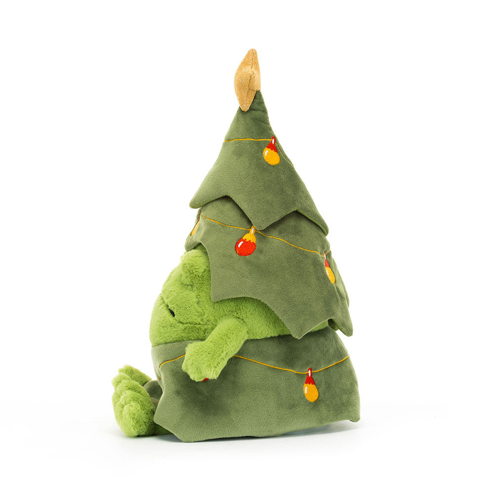Jellycat Ricky Rain Frog Christmas Tree