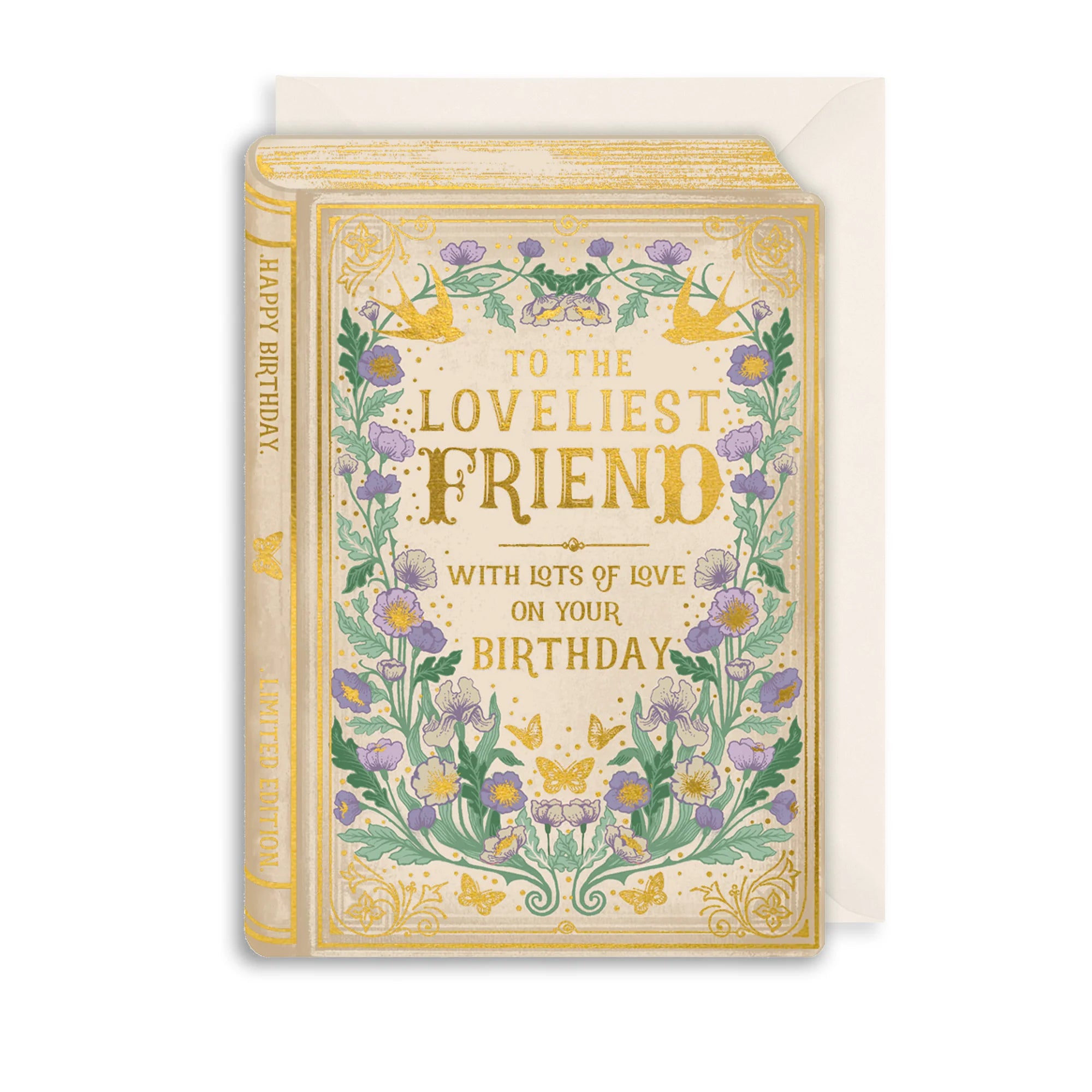 Storybook Loviest Friend Book Birthday Card
