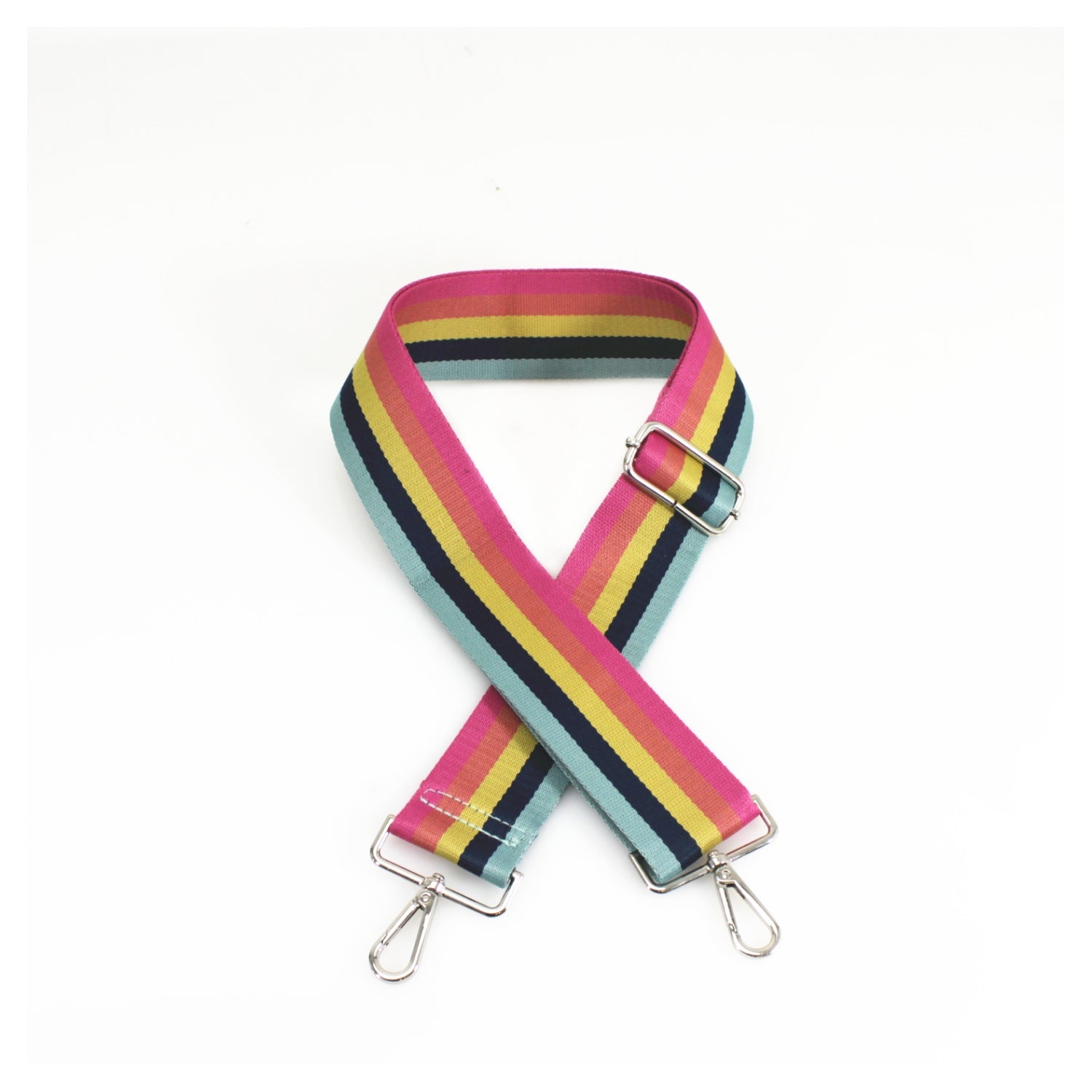 Canvas Bag Strap - Rainbow Stripe