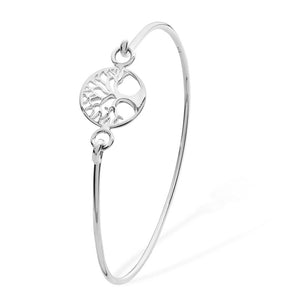 Sterling Silver Tree Of Life Bangle - More Than Just a Gift | Narborough Hall