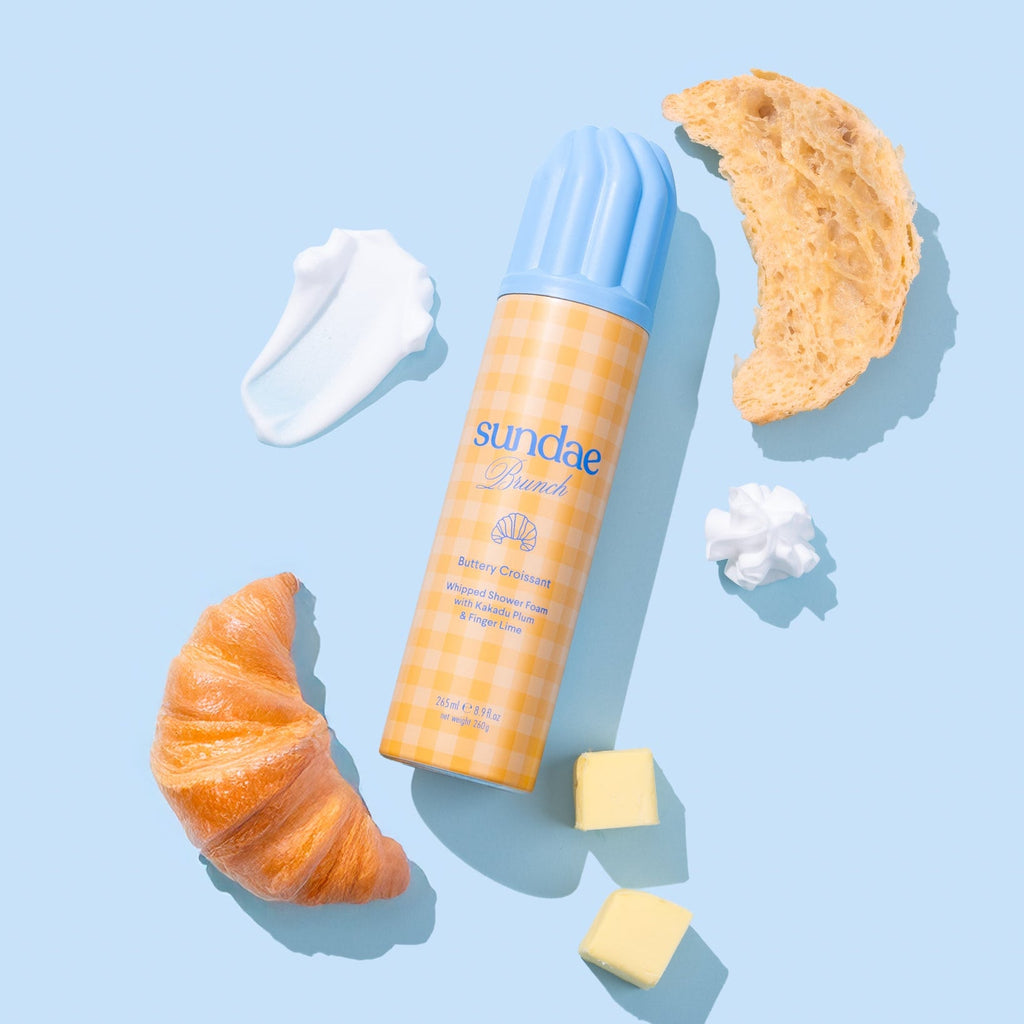 Sundae Buttery Croissant Whipped Shower Foam