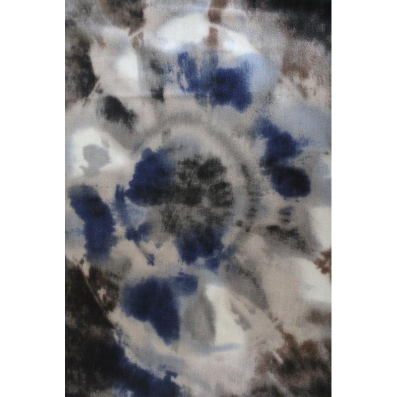 Stella Grey & Blue Watercolour Scarf