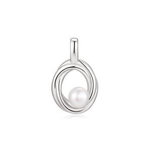 Kurate Rose-Plated Pearl Pendant