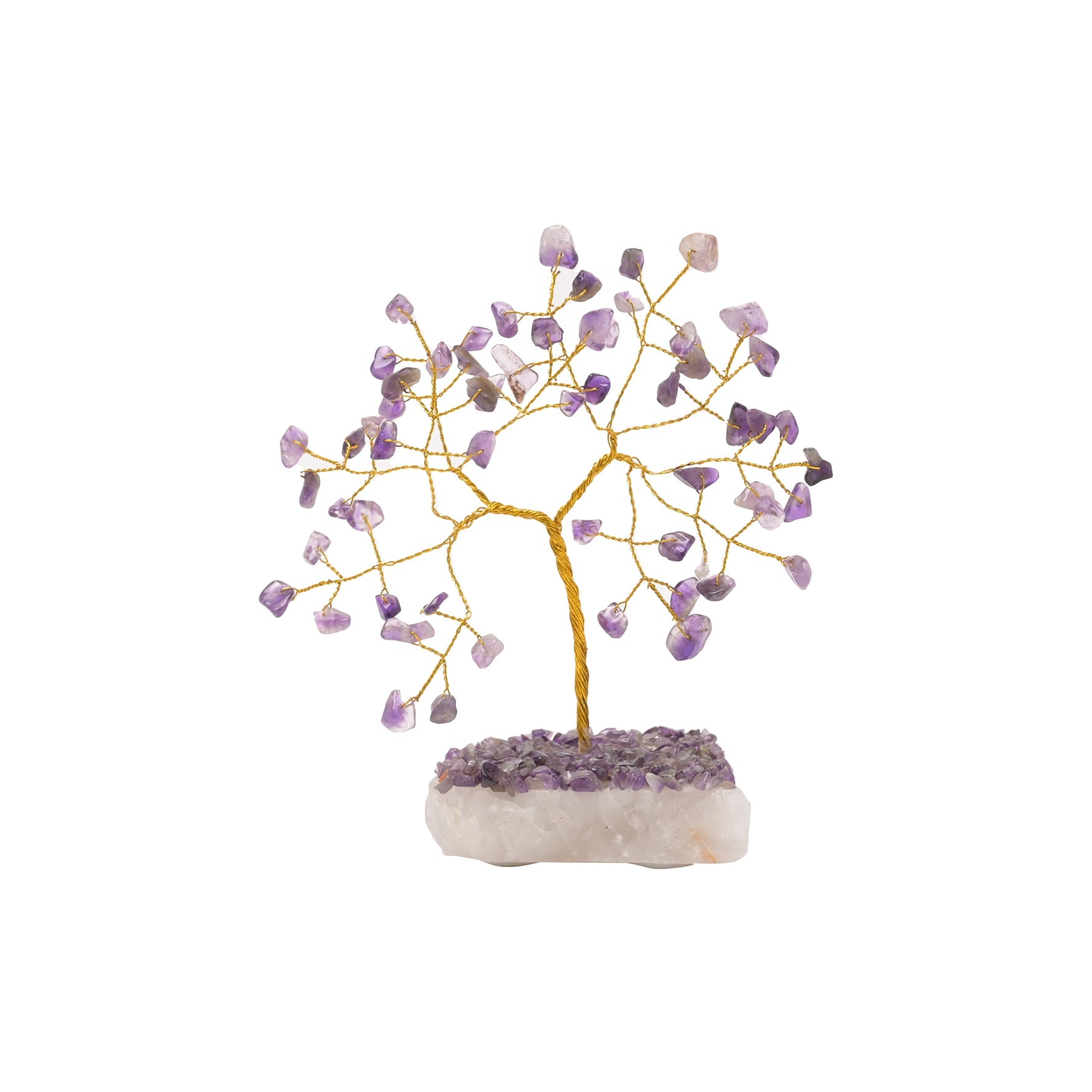 Serenity Gem Stone Tree - Amethyst