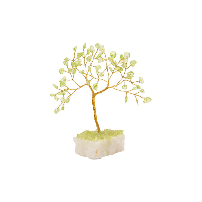 Serenity Gem Stone Tree - Peridot