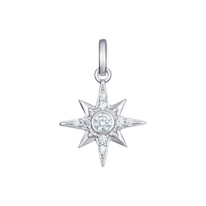 Sterling Silver CZ Star Sparkle Necklace - More Than Just a Gift | Narborough Hall