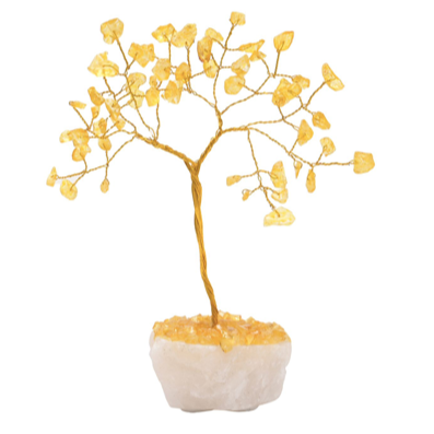 Serenity Gem Stone Tree - Citrine