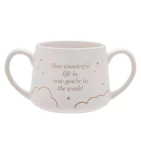 Bambino Hello Little One Double Handed Mug