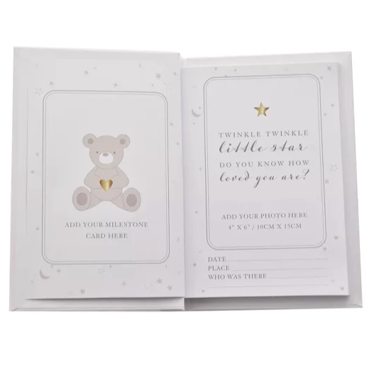 Bambino Milestone Album and Cards