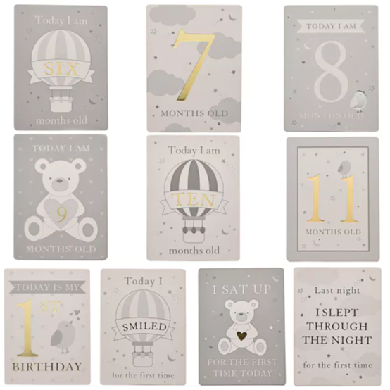 Bambino Milestone Album and Cards