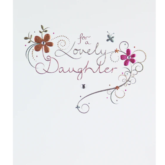 Mimosa - Lovely Daughter Card
