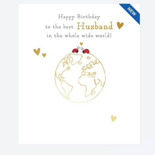 Pick 'N' Mix Best Husband Birthday Card