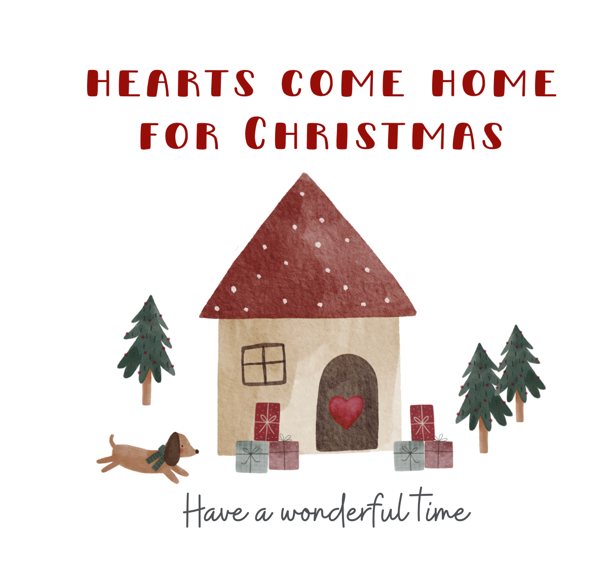 Come Home for Christmas Card