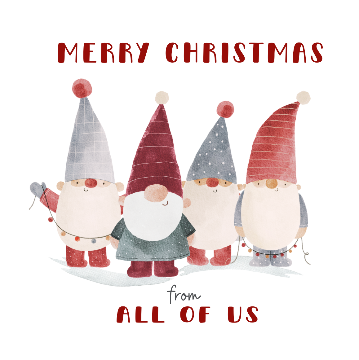 Holly Jolly Merry Christmas from All of Us