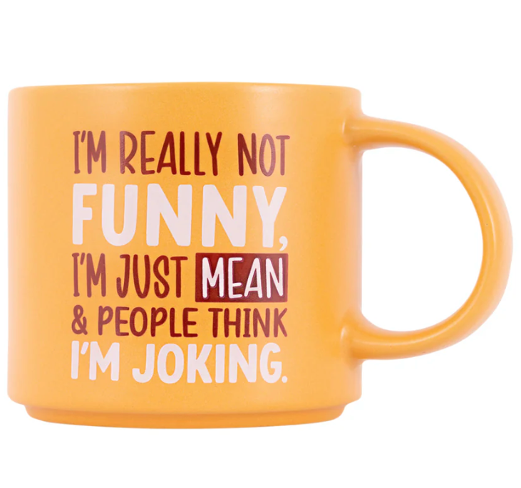 Splosh Cheeky Mugs - Joking