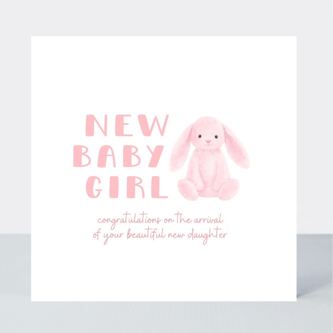 Petimo Adorable New Baby Girl Card - More Than Just a Gift | Narborough Hall