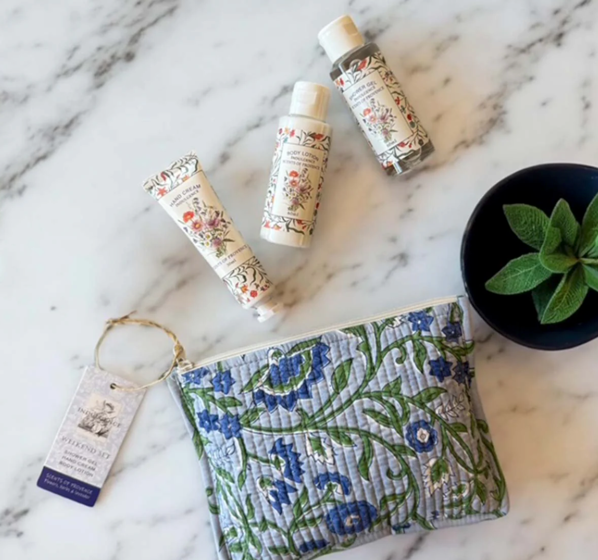 Blue & Green Weekend Bag Set - More Than Just a Gift | Narborough Hall