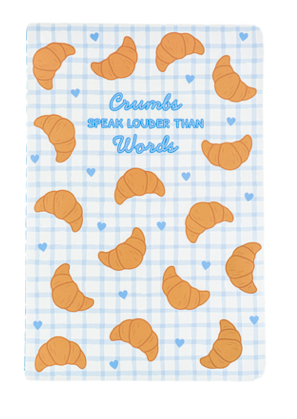 Croissant A5 Notebook - Sass & Belle