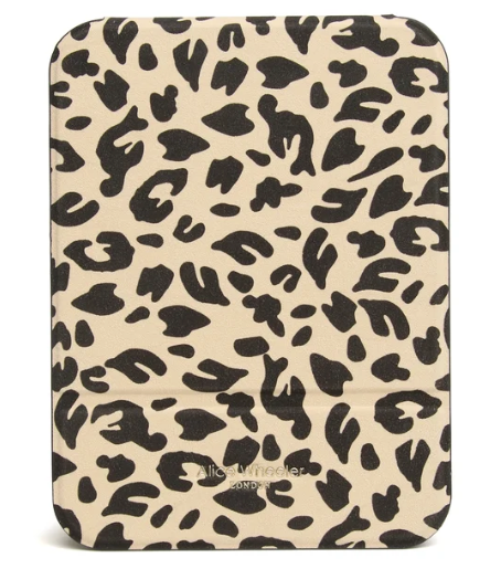 Alice Wheeler Leopard Folding Mirror