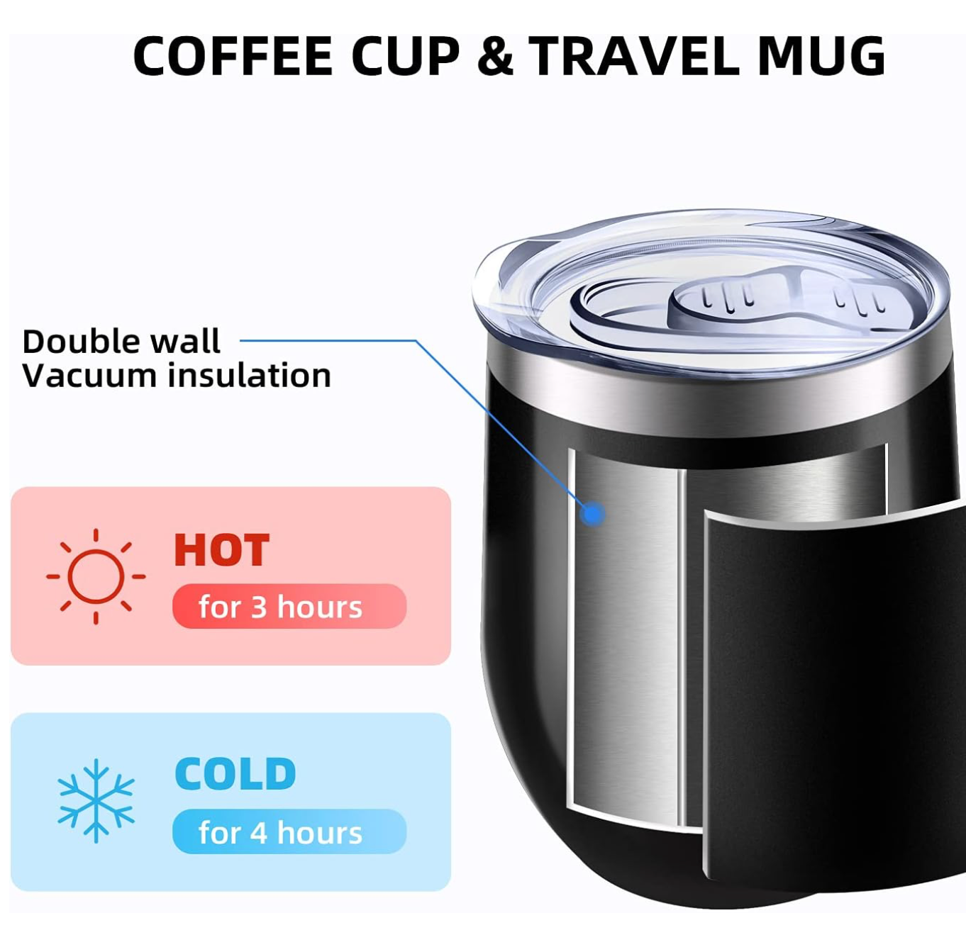 Travel Cup - Black