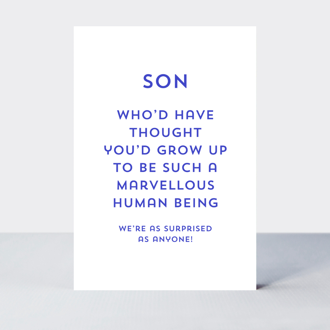 Quip Son Card