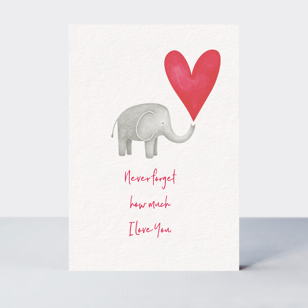 Petimo Never Forget How Much I Love You Card - More Than Just a Gift | Narborough Hall