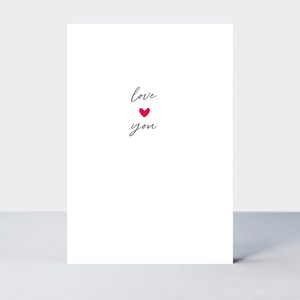 Petimo Touchstone Love You Card - More Than Just a Gift | Narborough Hall