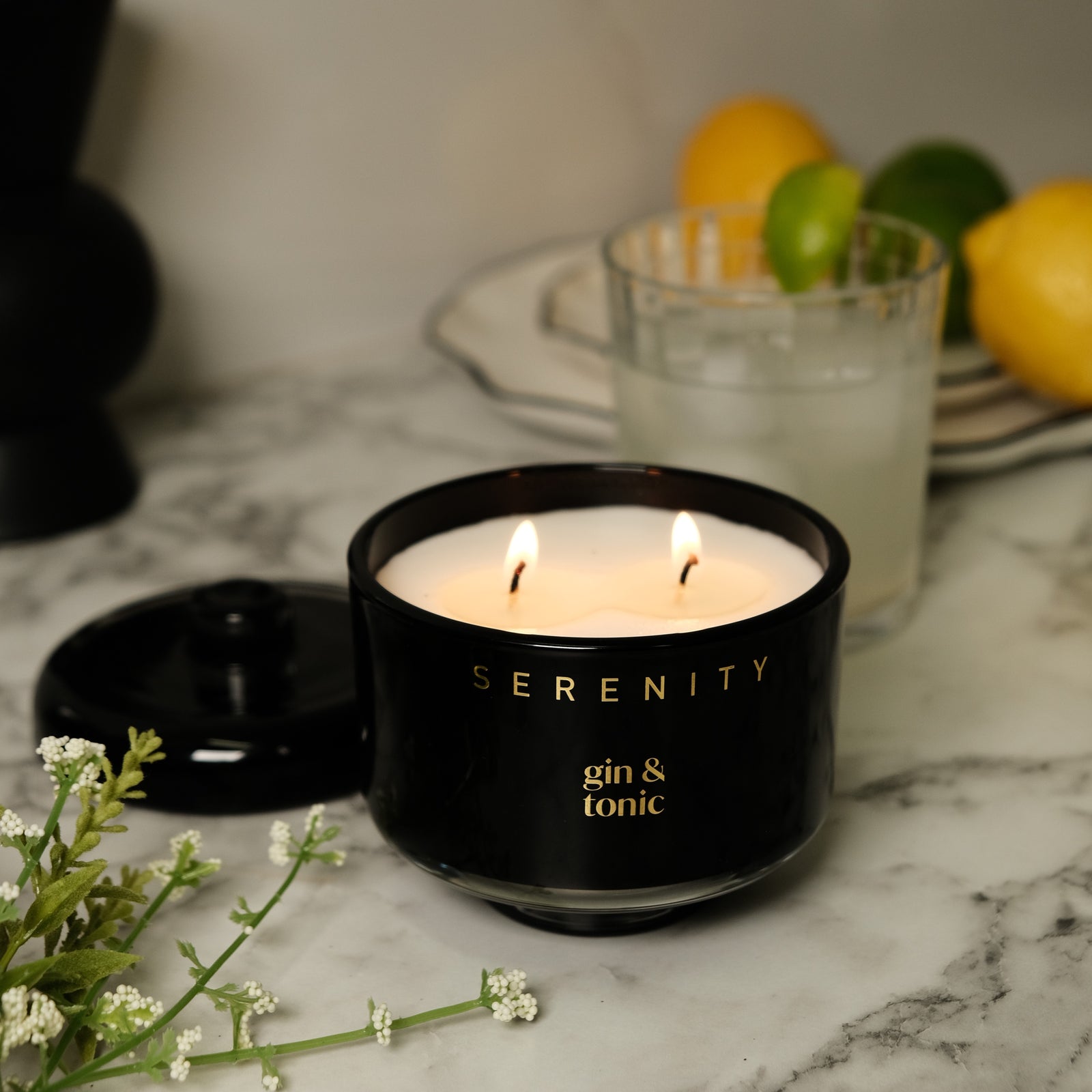 Serenity Vivid Candle - Gin & Tonic