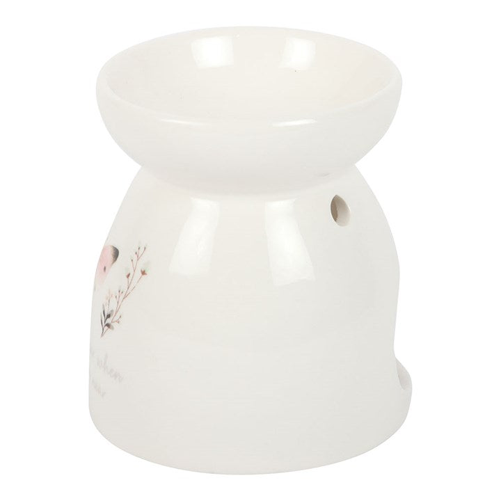 Butterflies Appear Ceramic Oil Burner