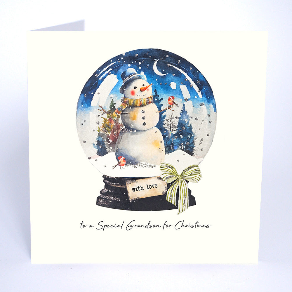 Five Dollar Shake To a Special Grandson for Christmas With Love Christmas Card