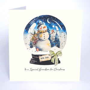 Five Dollar Shake To a Special Grandson for Christmas With Love Christmas Card